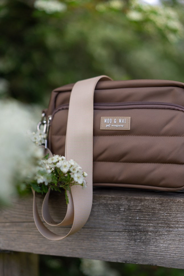 NEW - Essentials Dog Walking Bag in ‘Mocha’