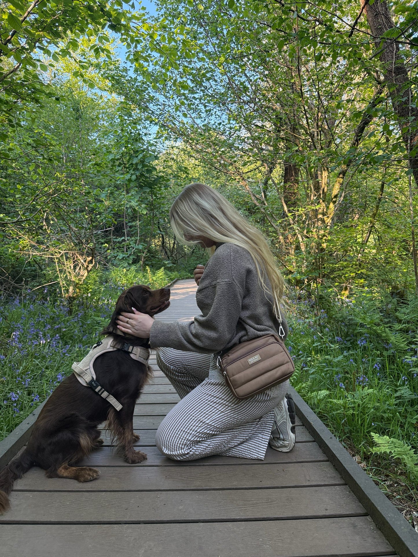NEW - Essentials Dog Walking Bag in ‘Mocha’