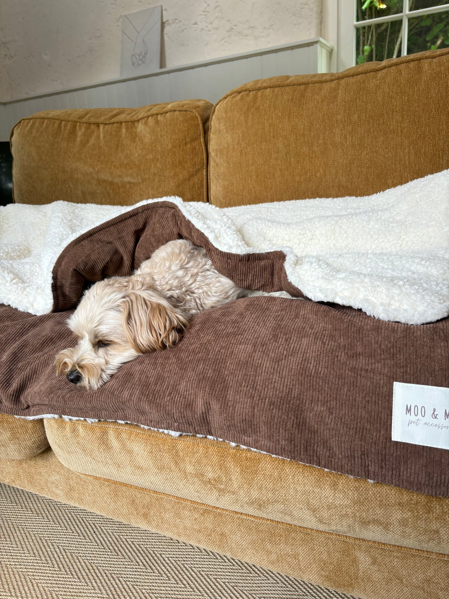 ‘Choc Chip’ Snuggle Size Blanket
