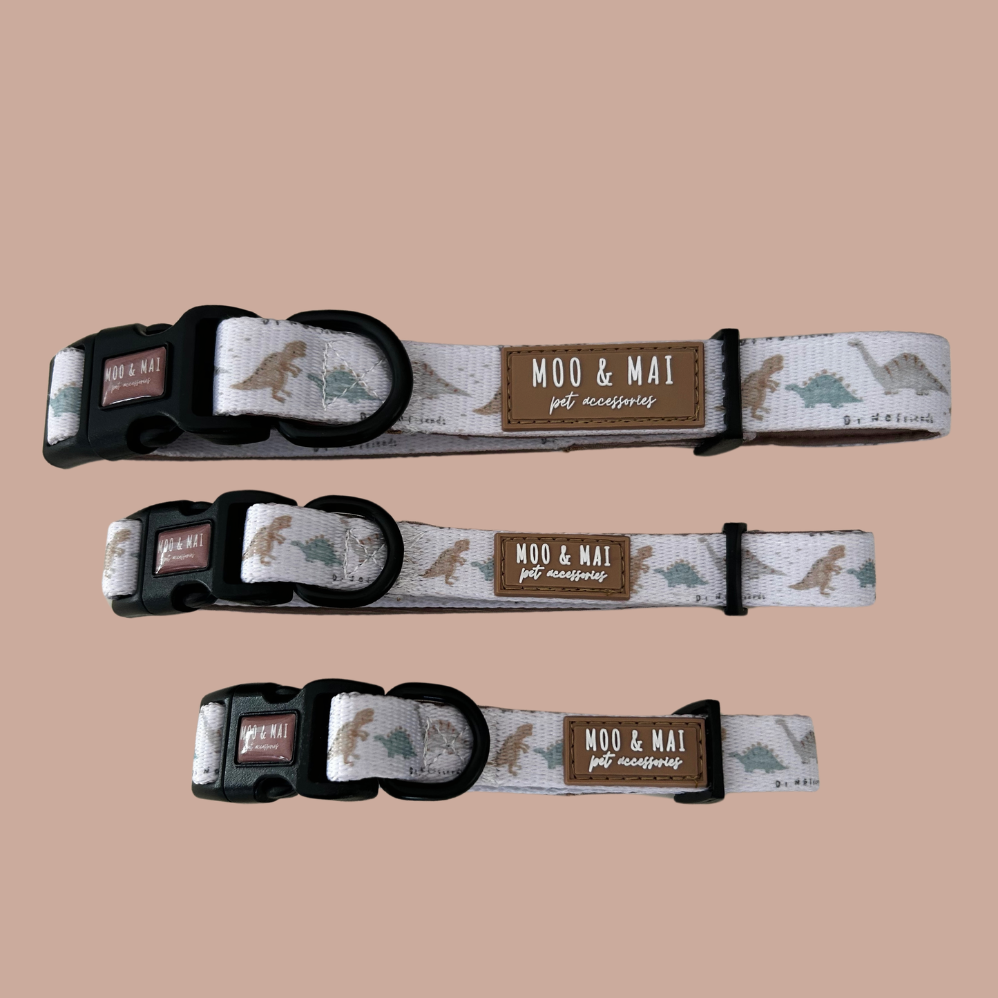 “Dino Friends” Adjustable Collar