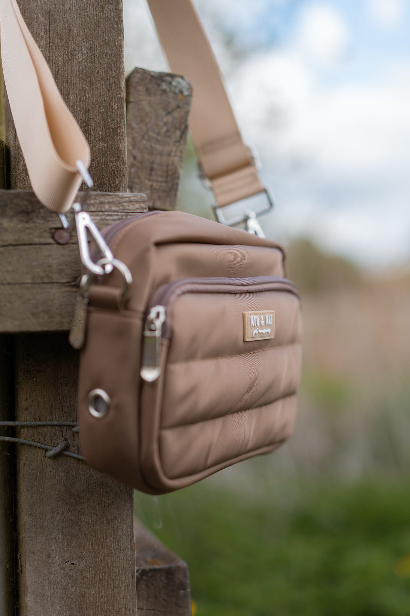 NEW - Essentials Dog Walking Bag in ‘Mocha’