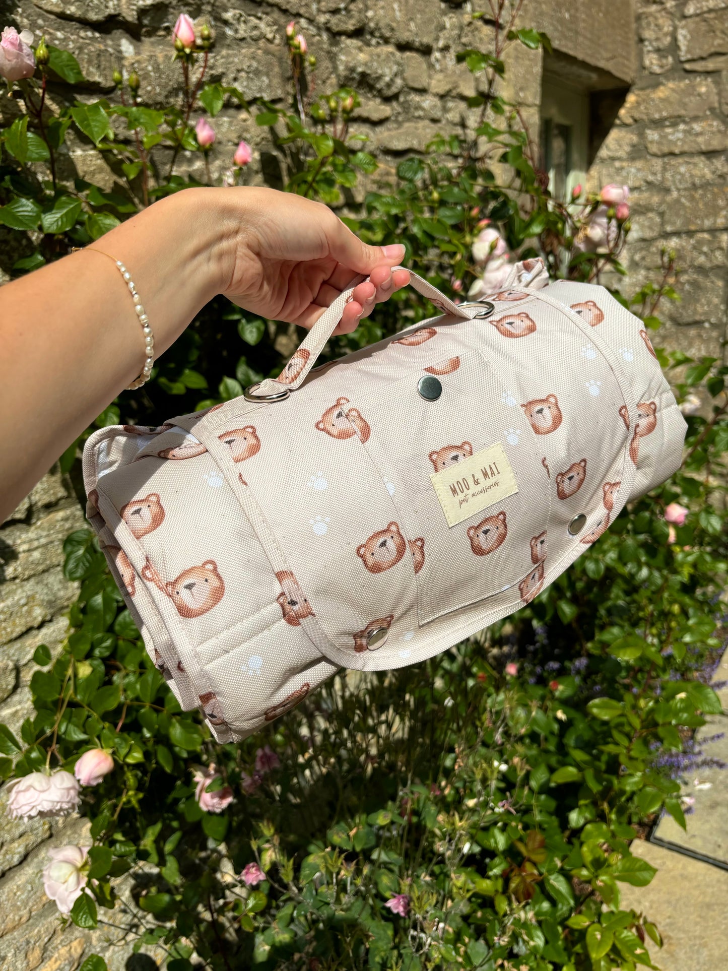 Settle/ Travel mat - ‘Beary Cute’