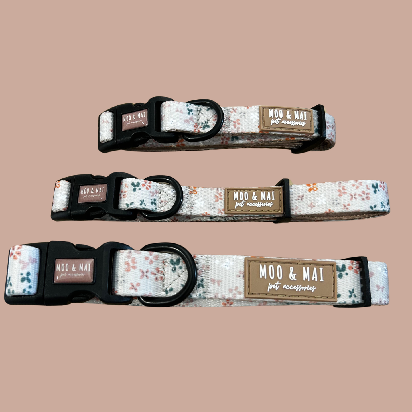 “Ditsy Daisy” Adjustable Collar