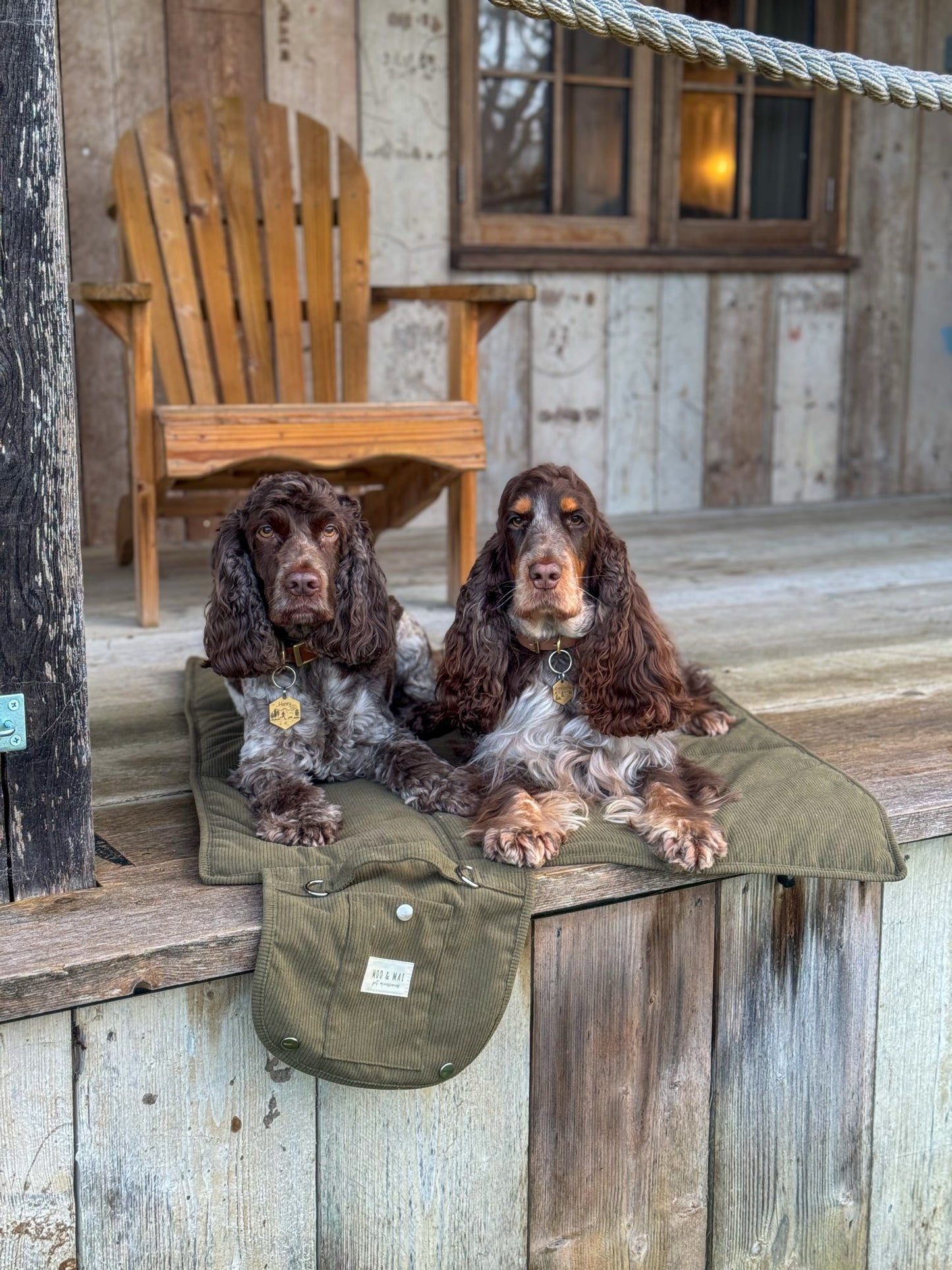 ‘Olive Branch’ Settle / Travel Mat