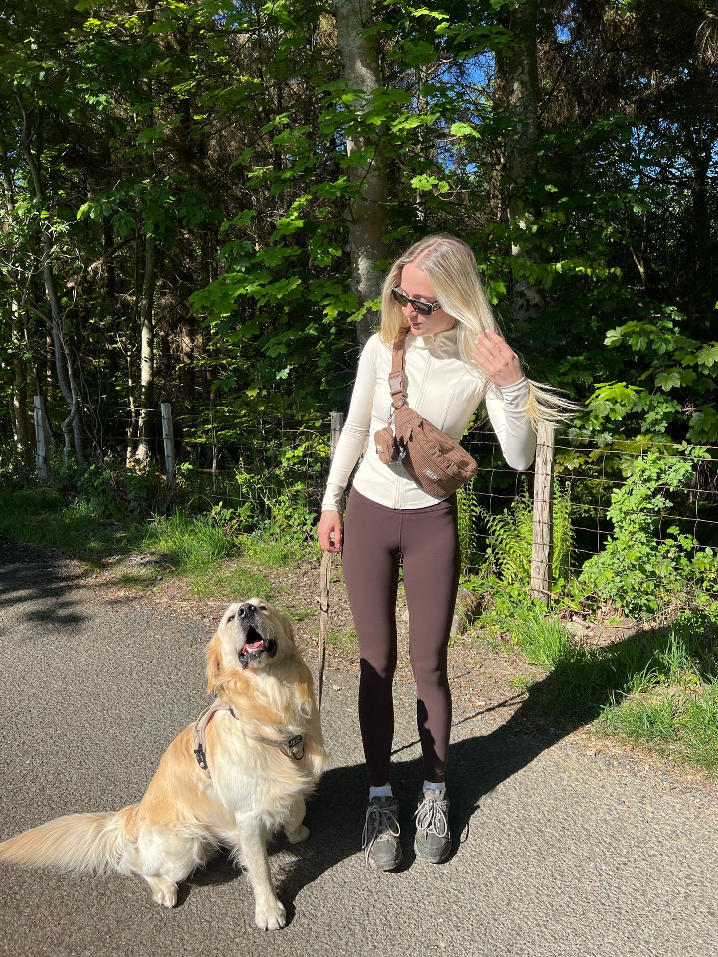 NEW - Corduroy Bumbag & Treat Pouch in ‘Chocolate’