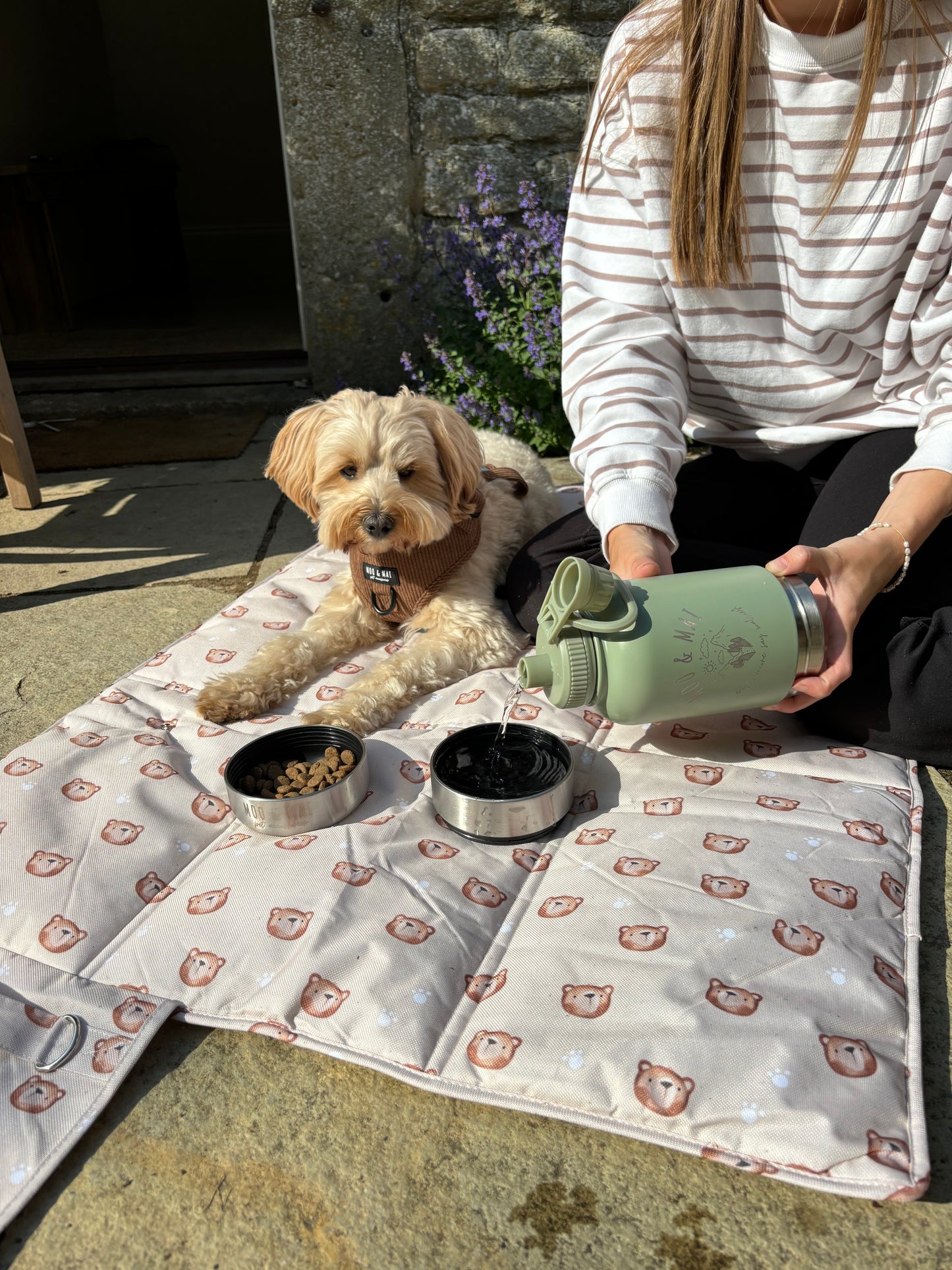 Settle/ Travel mat - ‘Beary Cute’