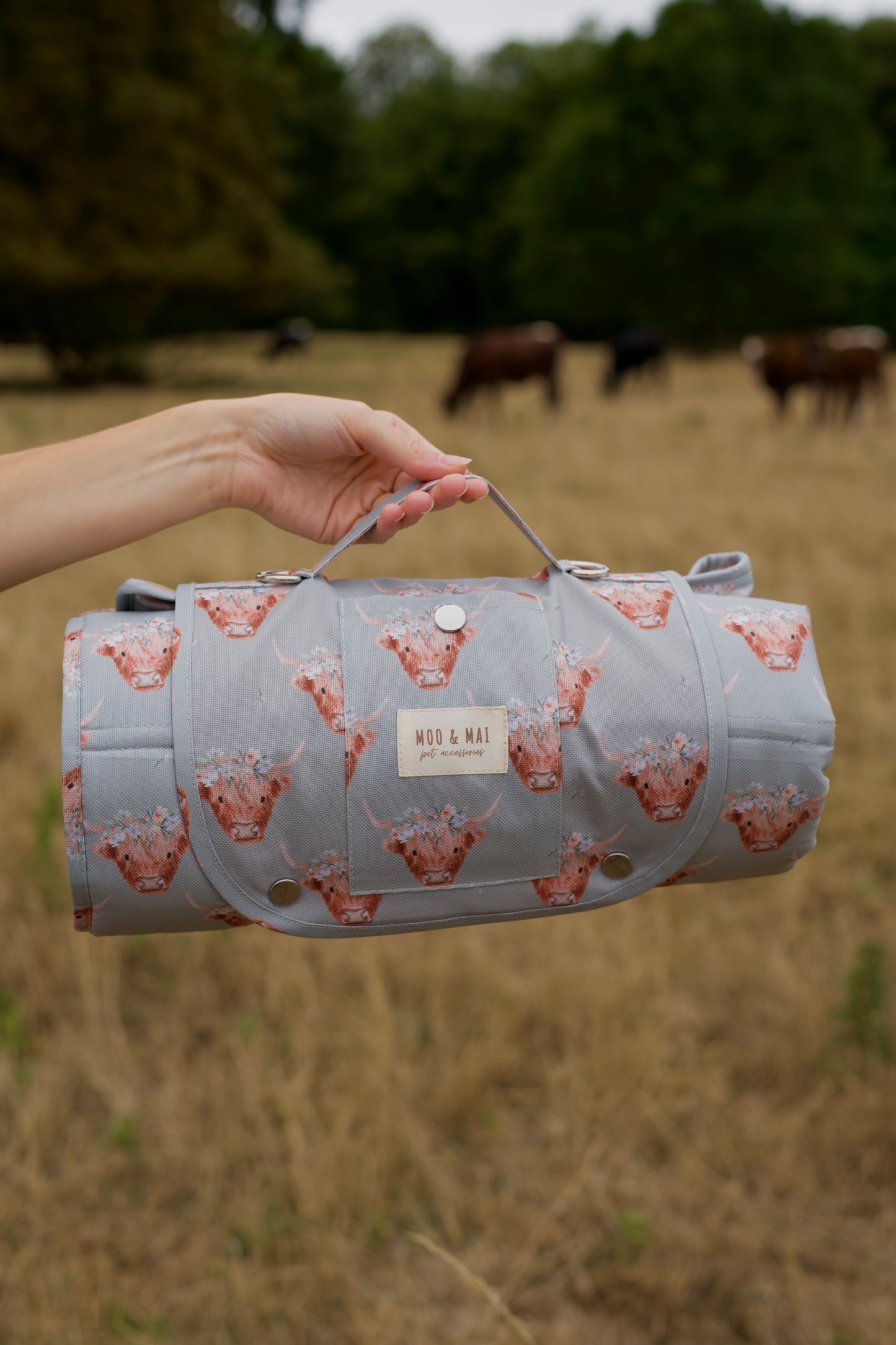 ‘Milo Moo’ Settle/ Travel Mat