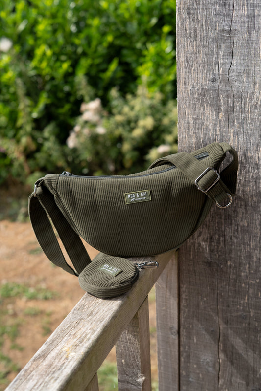 Dog Walking Bag & Treat Pouch - Olive