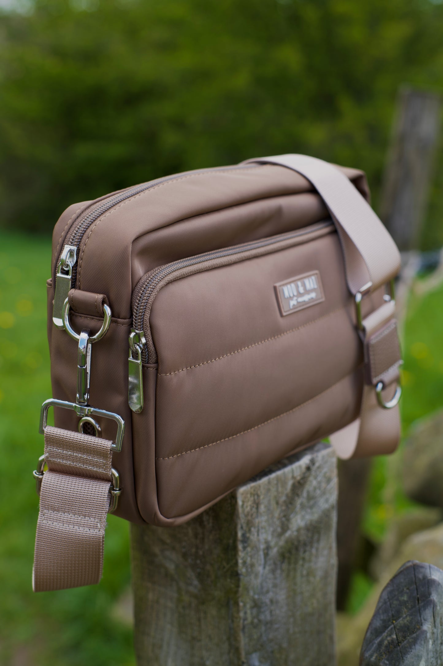 Essentials Dog Walking Bag in ‘Mocha’