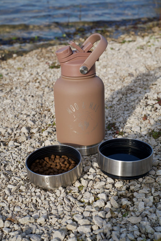 3 in 1 Water Bottle - Mocha