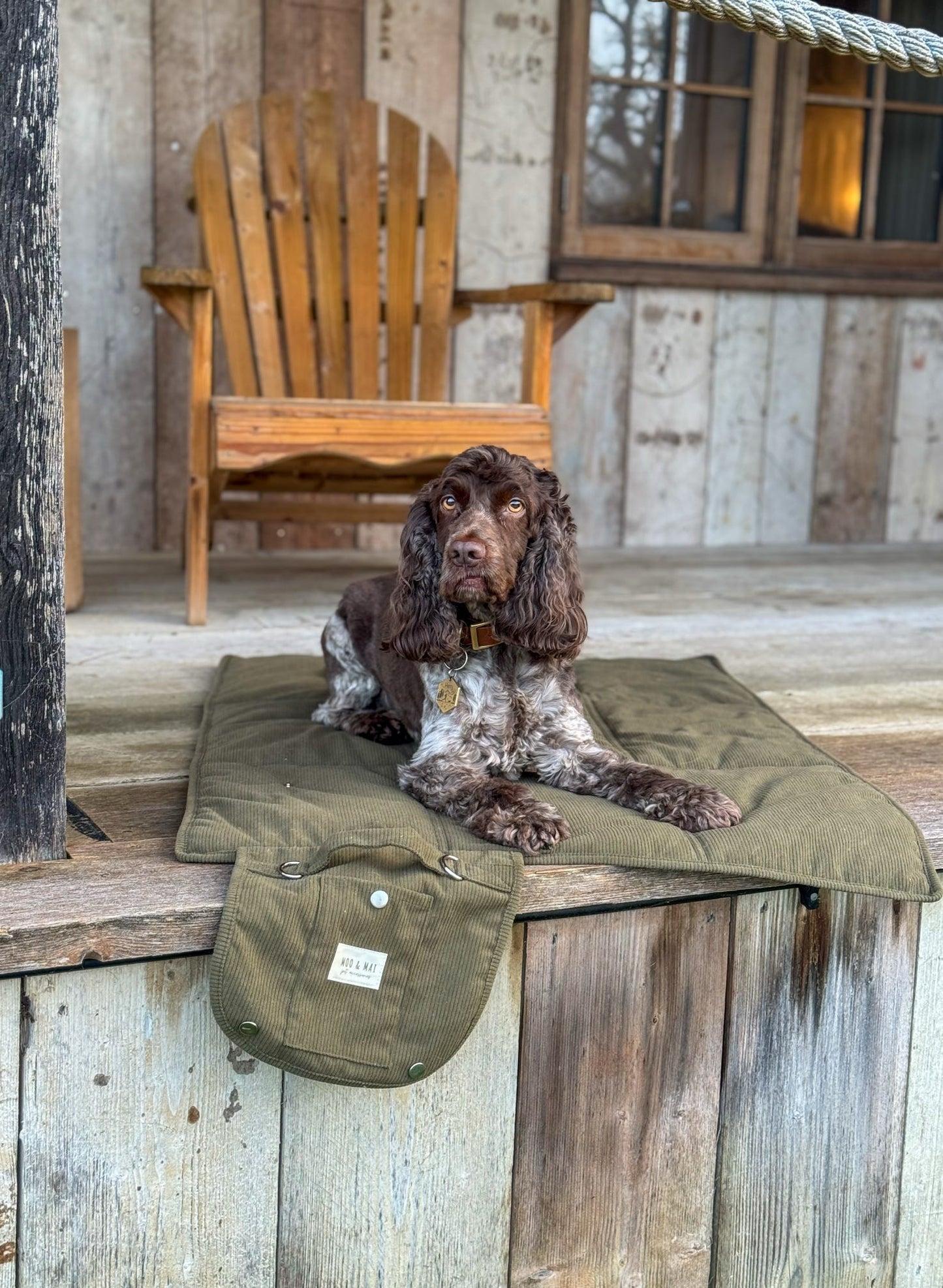 ‘Olive Branch’ Settle / Travel Mat