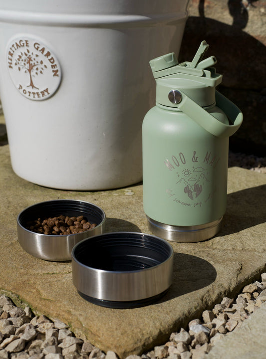 3 in 1 Water Bottle - ‘Sage’