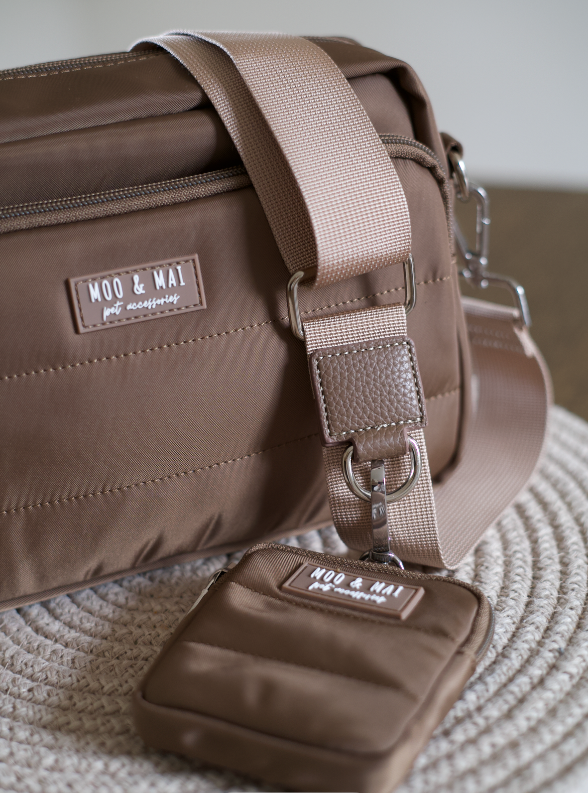 Essentials Bag & Treat Pouch Bundle in ‘Mocha’