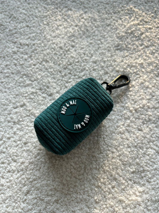 Midnight Moss - Poobag Holder Corduroy