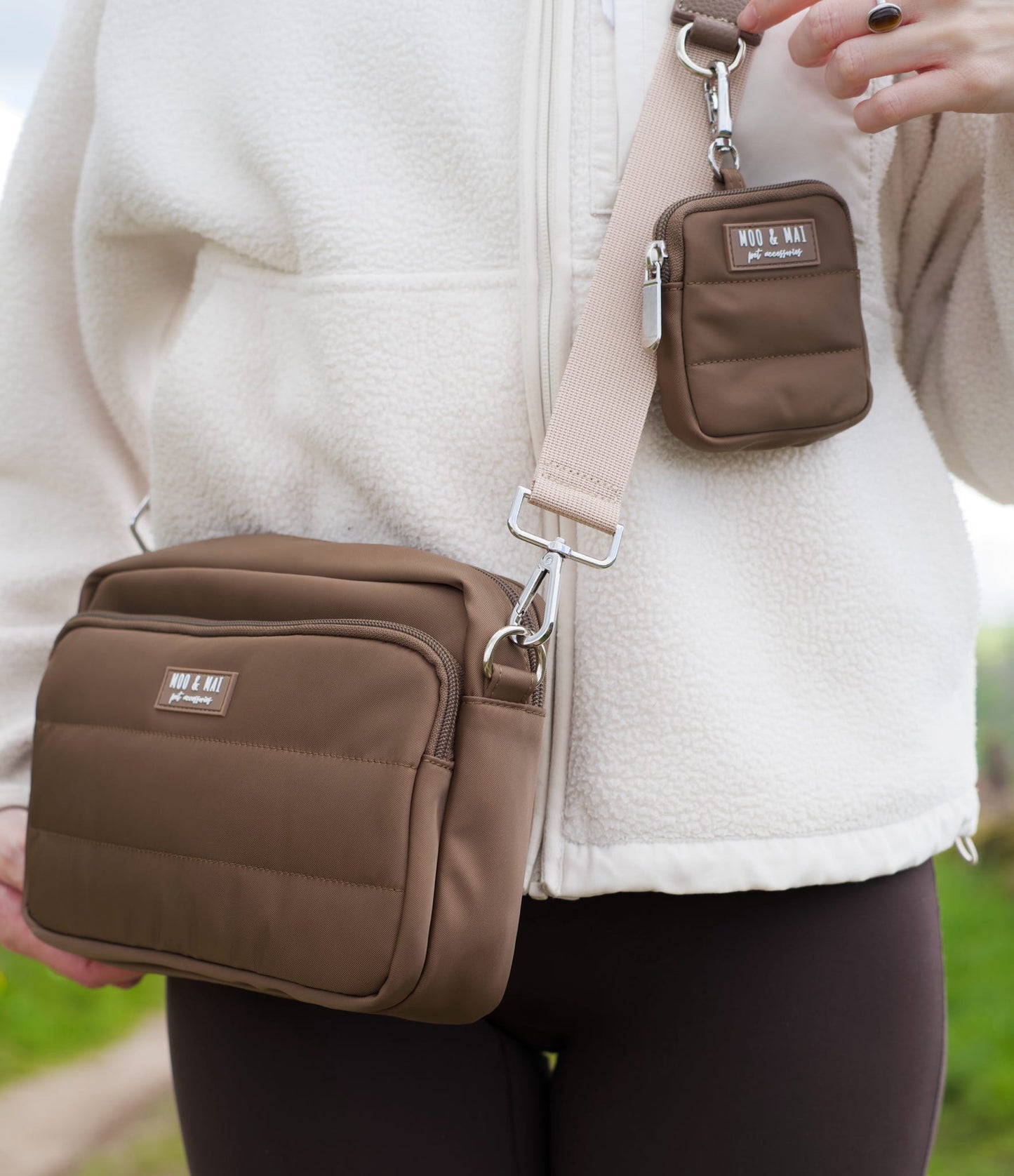 Essentials Bag & Treat Pouch Bundle in ‘Mocha’
