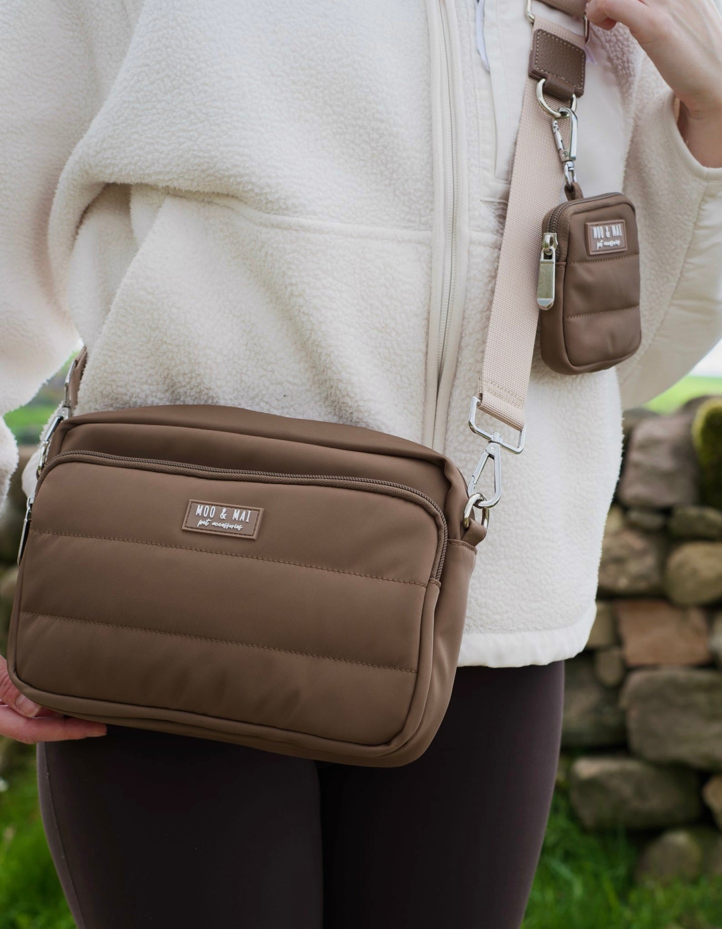 Essentials Bag & Treat Pouch Bundle in ‘Mocha’