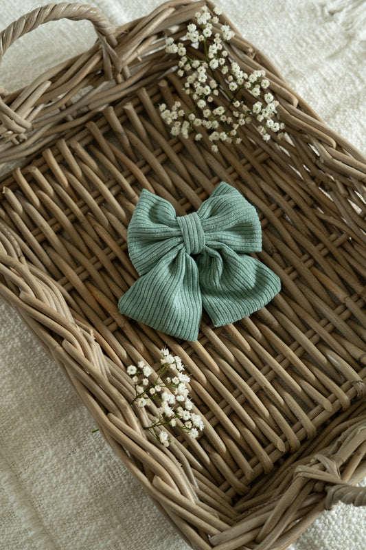 'Peppermint Tides' Sailor Bow