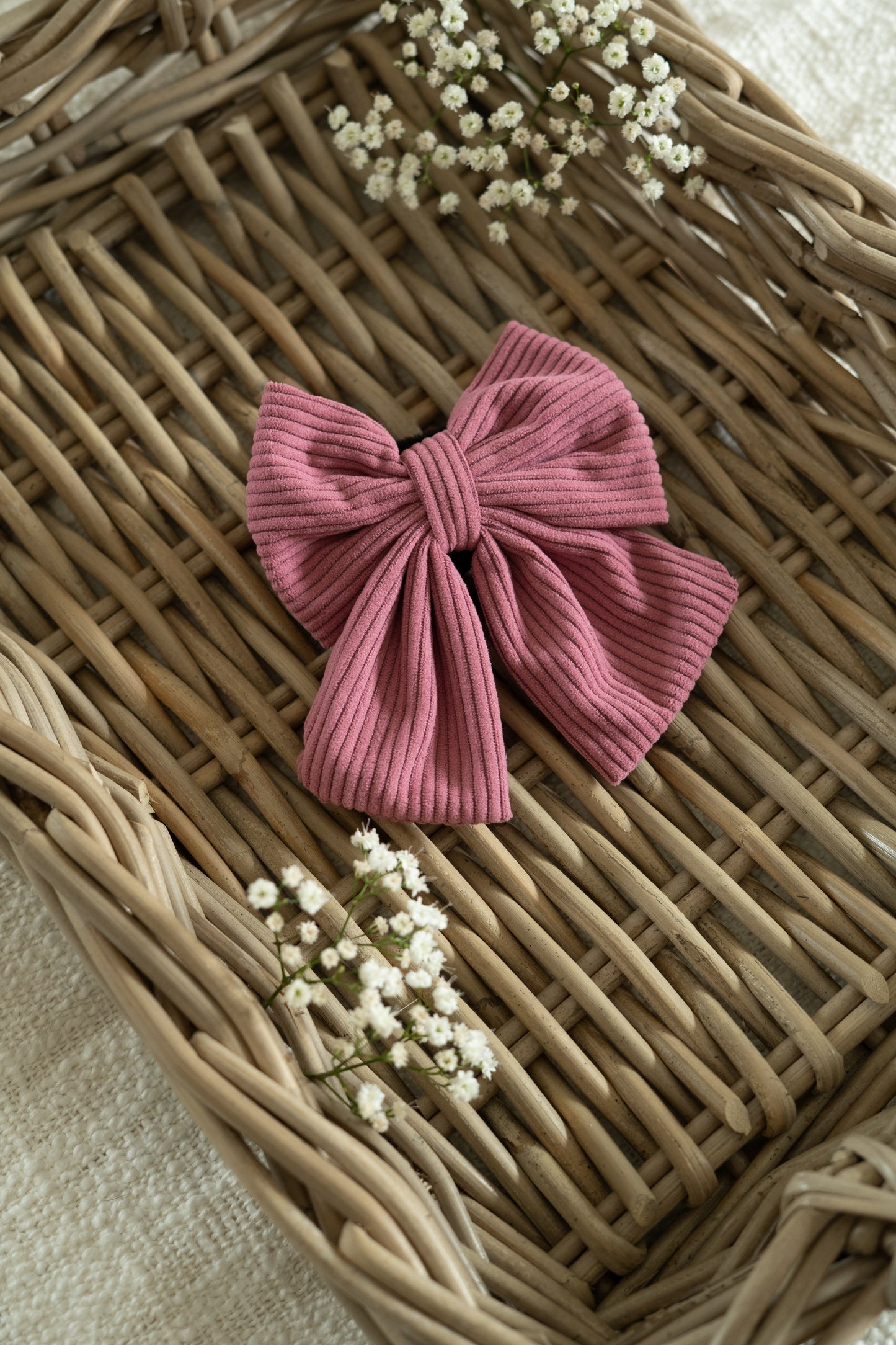'Raspberry Ripple' Sailor Bow